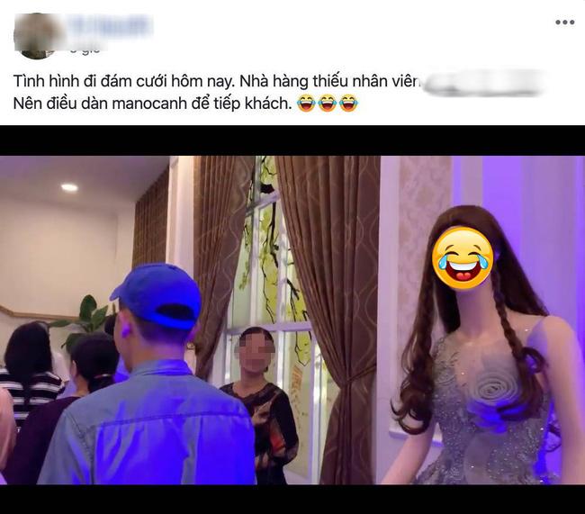 Đám cưới điều động dàn lễ tân độc dị, vừa nhìn thấy toàn thể khách mời ai nấy... đứng hình-1