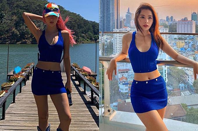 Chi Pu ăn đứt độ sexy khi mặc đồ mượn Quỳnh Anh Shyn-4