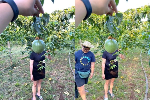 Nhờ con trai chụp ảnh sống ảo, bà mẹ giận tím mặt khi nhìn thành quả-2