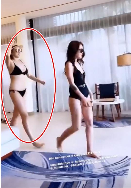 Đăng ảnh bikini gợi cảm nghẹt thở, Kỳ Duyên bị bóc mẽ đời thực khác xa photoshop-2