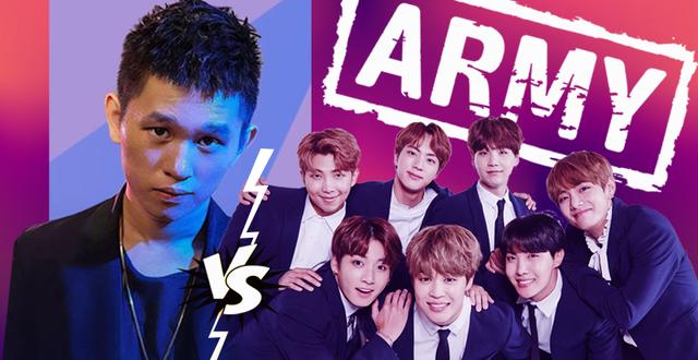 Fan BTS khủng bố tinh thần B Ray hàng giờ - hàng ngày sau khi nam rapper gọi BTS là mấy chị-2