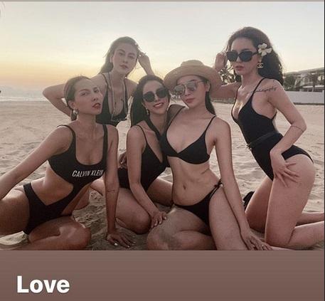 Ăn chơi như hội bạn thân Kỳ Duyên: Diện dresscode bikini mà từ mẹ bỉm đến gái xuân đều sexy hết cỡ-3