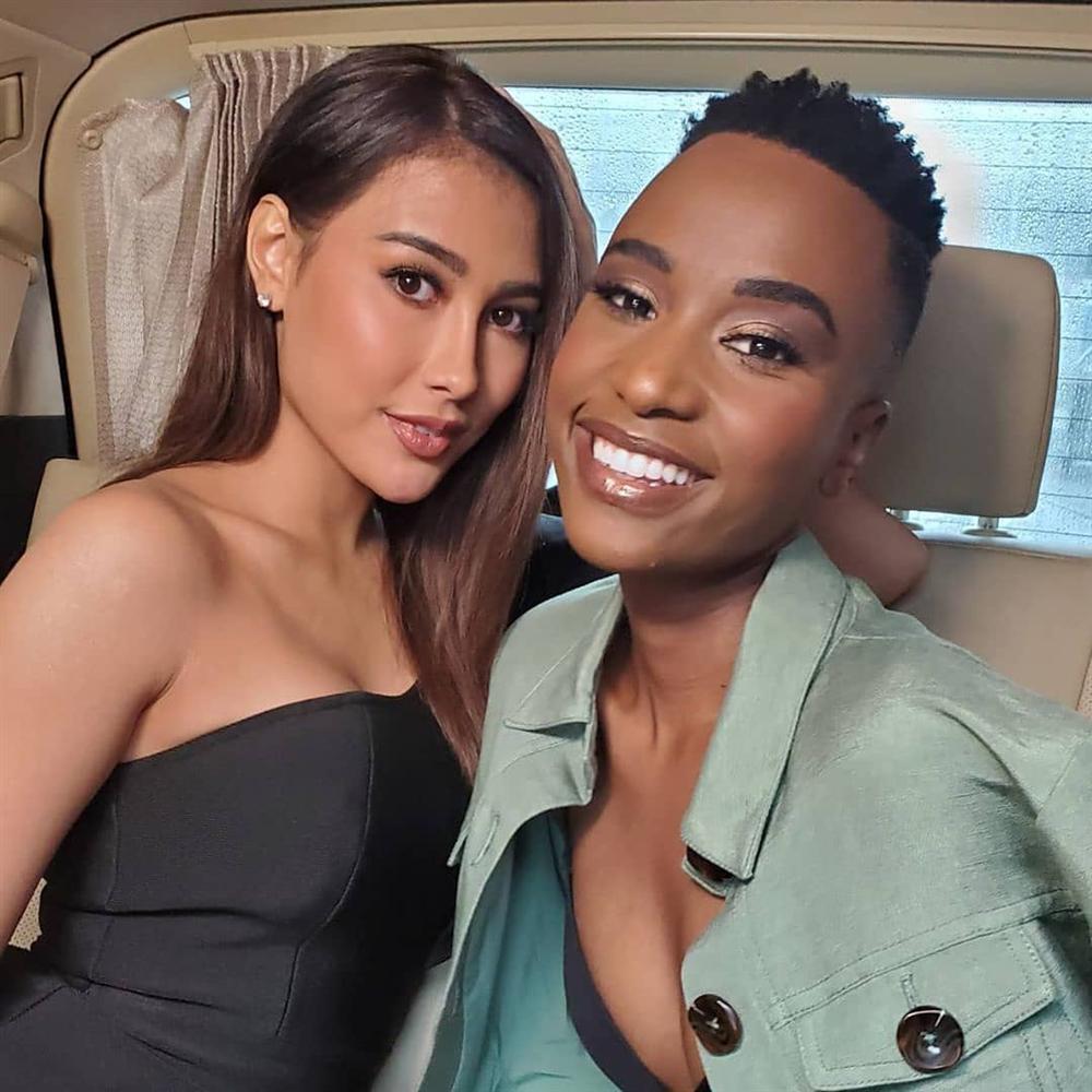 Hoa hậu Hoàn vũ da màu đến Indonesia, phong cách ăn mặc gây chú ý-6