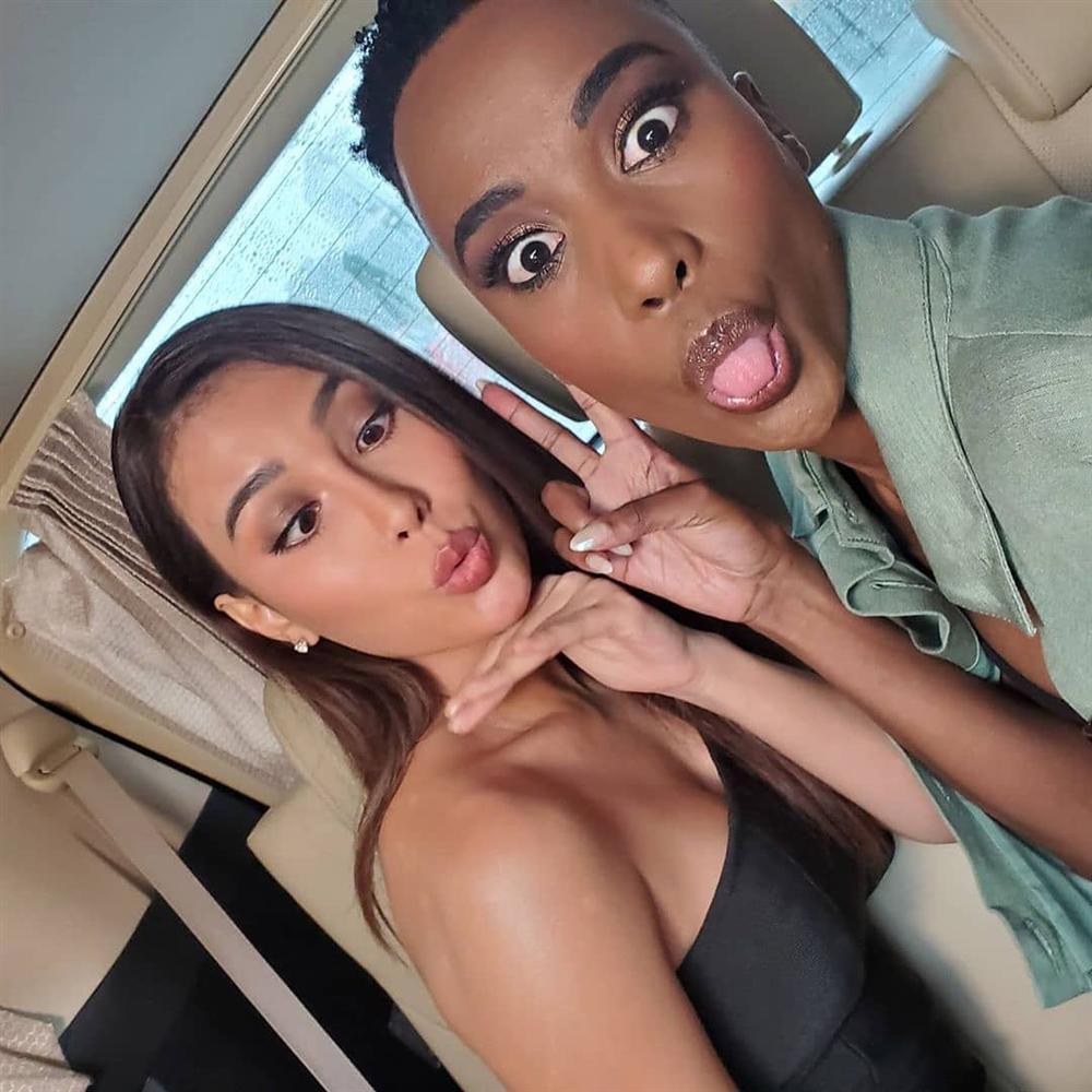 Hoa hậu Hoàn vũ da màu đến Indonesia, phong cách ăn mặc gây chú ý-7