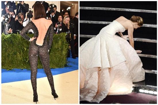 Váy làm chảy máu và loạt trang phục báo hại người nổi tiếng