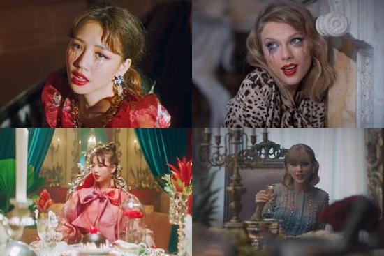 MV mới của AMEE vừa ra mắt đã bị bắt bài 'đạo nhái' đến 80% 'Blank Space' của Taylor Swift