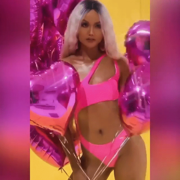 HHen Niê và Ngọc Trinh được đưa lên bàn cân so sánh khi cùng khoe clip hậu trường chụp bikini-1