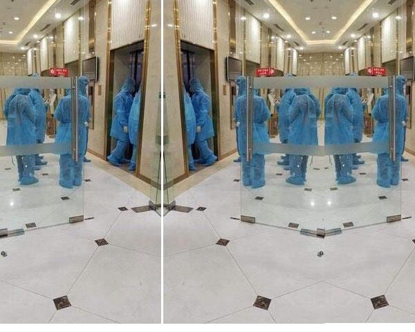 Nhiều chung cư ở Hà Nội dán thông báo nhanh về ca nghi nhiễm virus corona, phố Trúc Bạch nhiều người dân sơ tán-7