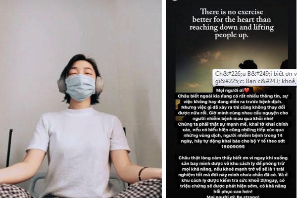 Cuộc sống và khẩu phần ăn của Châu Bùi trong khu vực cách ly dịch COVID-19-6