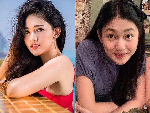 Một thời là đối thủ hoa hậu Tiểu Vy, sau sinh con với đại gia, ngọc nữ 9X lộ eo bánh mì-3