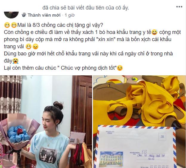 8/3 đúng mùa dịch Corona, mì tôm và khẩu trang lên ngôi trong list quà tặng vợ của các đấng mày râu-6