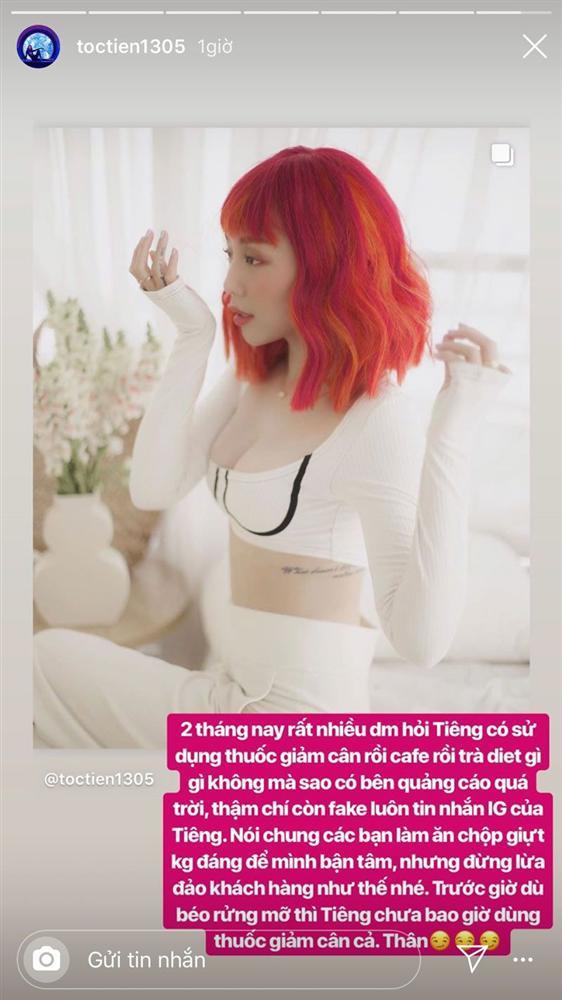 Bị lợi dụng tên tuổi bán thuốc giảm cân, Tóc Tiên yêu cầu: Hãy ngưng ngay những hoạt động vô đạo đức!-2