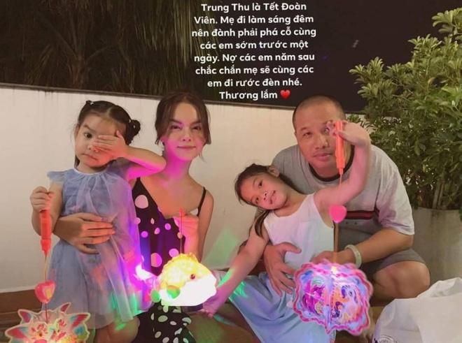 Phạm Quỳnh Anh - Quang Huy vui vẻ đoàn tụ chúc mừng sinh nhật con gái út-9