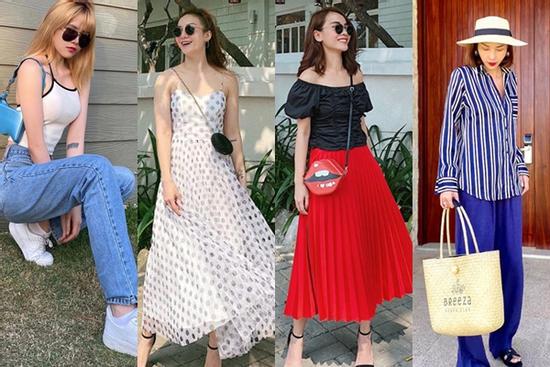 Style đón hè của mỹ nhân Việt: Người sang chảnh, kẻ mê đồ giá 'mềm'