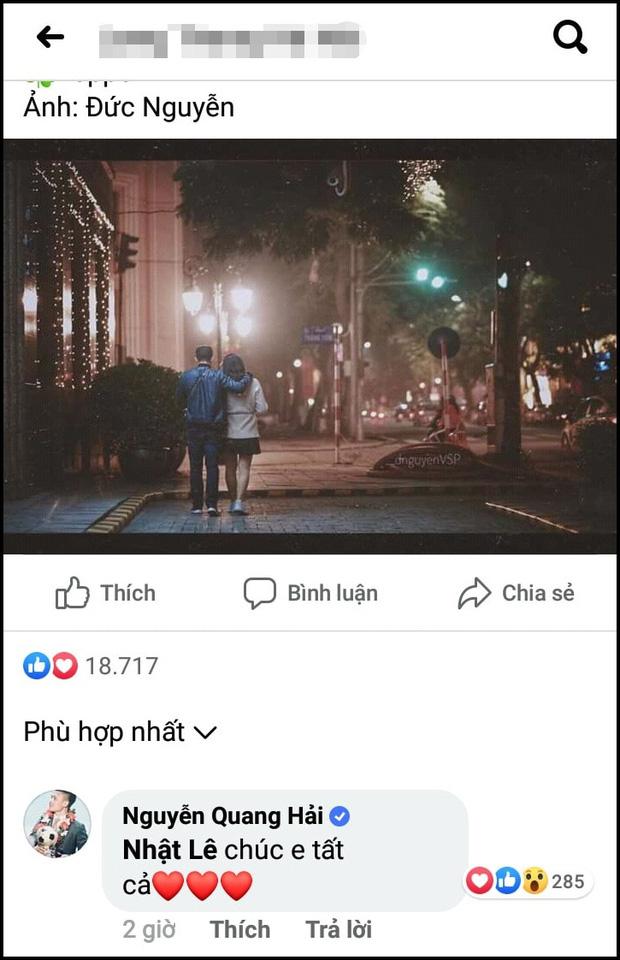 Đúng 8/3, Quang Hải chơi lớn công khai nói lời yêu thương với Nhật Lê-1