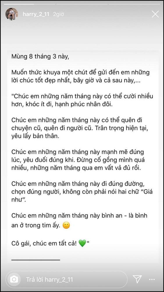 Nhật Lê vừa được Quang Hải nhắn yêu thương, tình cũ Harry Hưng cũng có ngay hành động phản pháo-3