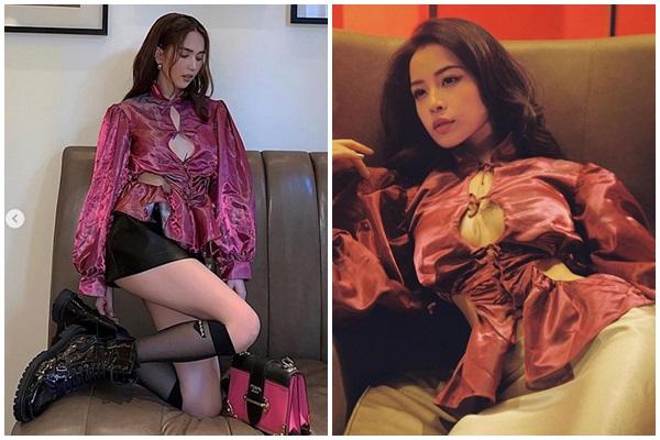Cùng diện 1 chiếc áo khoét ngực: Chi Pu được ví như ảnh mạng - Ngọc Trinh thành thảm họa online-8