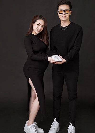 Khoe ảnh bên ông xã trước khi nằm ổ, con gái Minh Nhựa bị săm soi nhan sắc-5