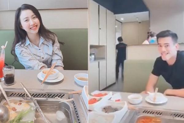 Tiến Linh tình tứ ôm bạn gái hotgirl ngắm hoàng hôn, cặp phi công - máy bay đổi cách xưng hô anh - em ngọt ngào-3