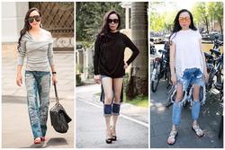 Bộ sưu tập những chiếc quần jeans rách toang, mặc lần nào thảm họa lần đấy của Phượng Chanel