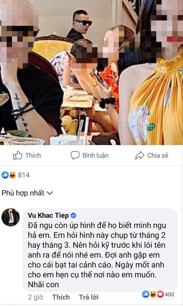 Vũ Khắc Tiệp dọa dùng vũ lực với người tung ảnh tố mình thảnh thơi cà phê trong thời gian cách ly-3