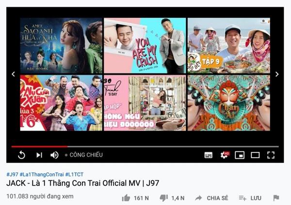 MV mới của Jack vượt Cần một lý do của K-ICM về lượng người xem khi công chiếu, nhưng chẳng là gì so với những đứa con chung-1