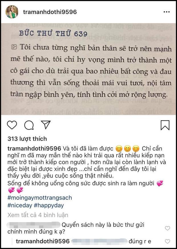Trâm Anh xác nhận đã trở thành cô gái dù trải qua bao bất công đau thương vẫn thoải mái vui tươi: Còn bạn đã làm được chưa?-1