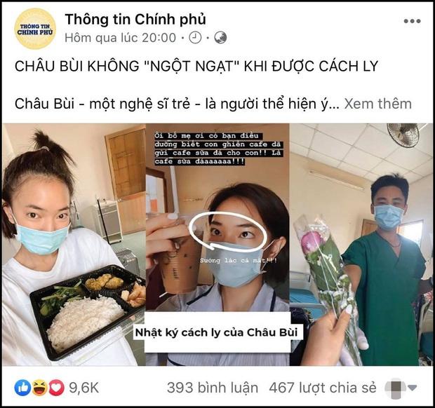 Châu Bùi ngày thứ 7 ở khu cách ly, thừa nhận đã mập lên-5