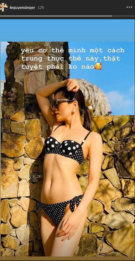 Lệ Quyên khoe hình áo tắm hot đến từng centimet đập tan loạt ảnh 3 vòng như 1-4