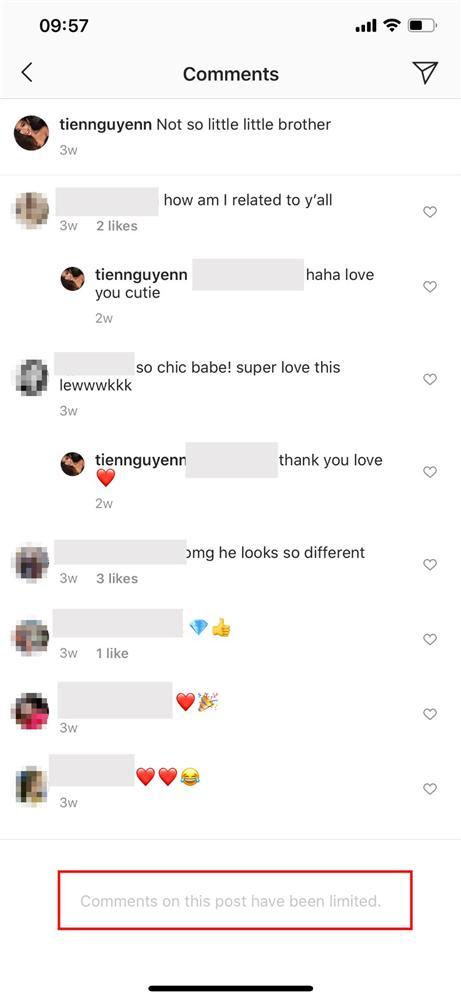 Vừa xác nhận bị nhiễm Covid-19, Tiên Nguyễn nhanh tay khóa bình luận Instagram-2