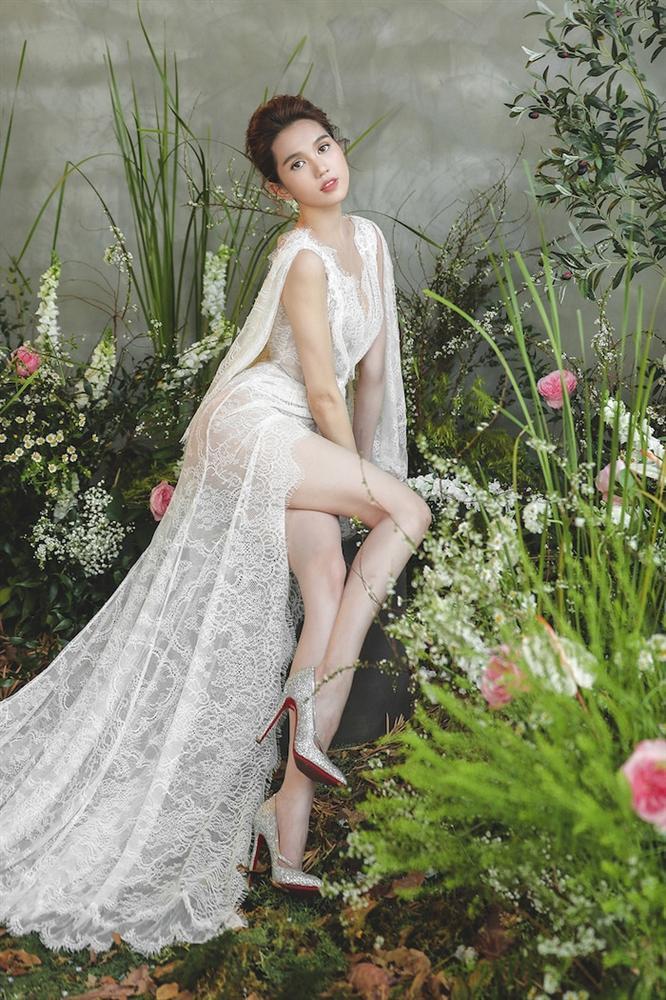 Bên cạnh một Ngọc Trinh thích khoe thân thì có một Ngọc Trinh cô dâu tinh khôi đến dường này đây!-8