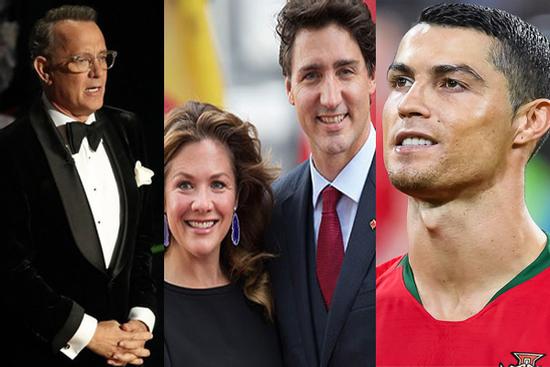 Danh sách những người nổi tiếng thế giới dương tính - cách ly vì Covid-19