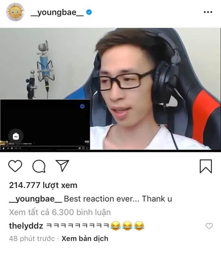 Fan được dịp mắt chữ A, mồm chữ O khi Taeyang (BIG BANG) bất ngờ đăng video reaction của ViruSs lên Instagram-1