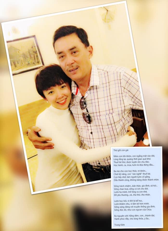 Xúc động với bài thơ bố Tóc Tiên viết gửi con gái, vừa ấm tình phụ tử vừa đầy đủ đạo lý làm người-1