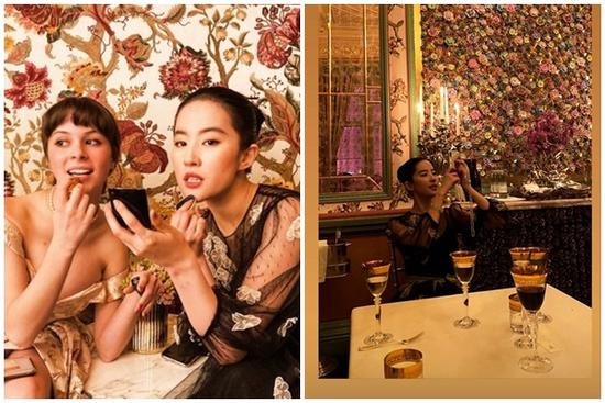 Lưu Diệc Phi xúng xính váy áo dự tiệc ở khách sạn hạng sang nhưng lại bị nhân vật sở hữu body 'xôi thịt' lấn át