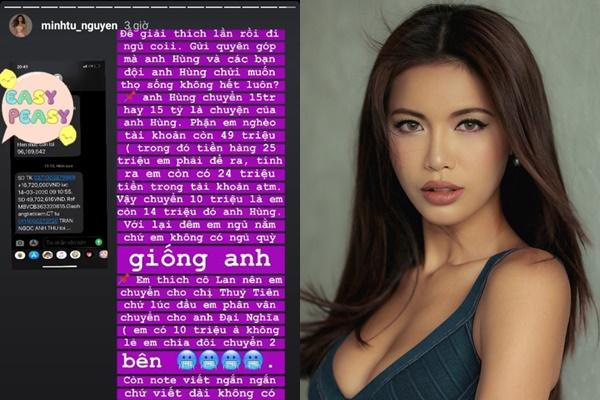 Minh Tú bức xúc khi bị mỉa mai keo kiệt chỉ từ thiện 10 triệu cho dịch Covid-19-2