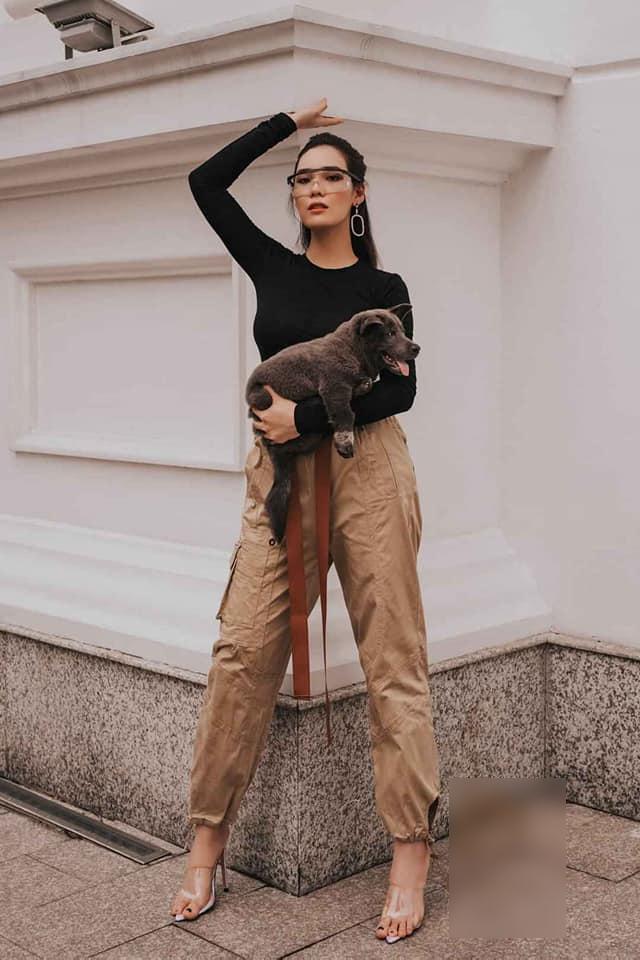 Hình ảnh mới nhất về chú chó Nguyễn Văn Dúi: Làm mẫu ảnh thời trang kiêm đại sứ rau củ-6