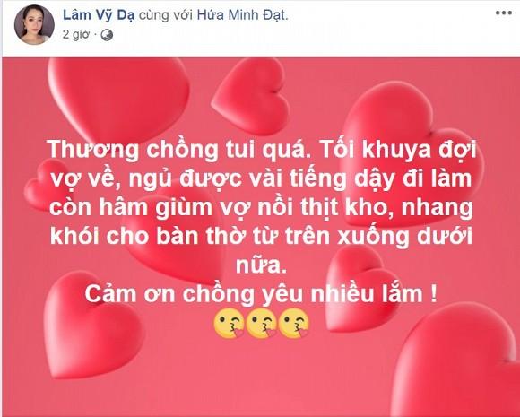 Lâm Vỹ Dạ khoe chồng tâm lý, BB Trần lập tức có hành động đốt nhà đồng nghiệp-1