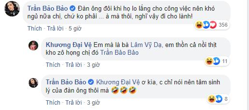 Lâm Vỹ Dạ khoe chồng tâm lý, BB Trần lập tức có hành động đốt nhà đồng nghiệp-4