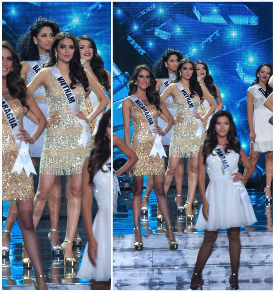 Bản tin Hoa hậu Hoàn vũ 16/3: Phạm Hương như nữ hoàng giữa đám đông mà vẫn không lọt top-1