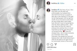 Nụ hôn 2,6 triệu lượt xem của Heidi Klum và bạn trai