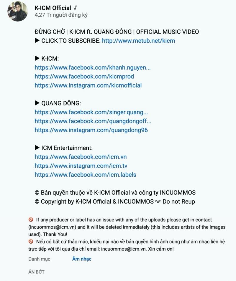 MV mới của K-ICM: Lượt view thảm hại, dislike cao chót vót, người sáng tác khản cổ đòi quyền lợi-4