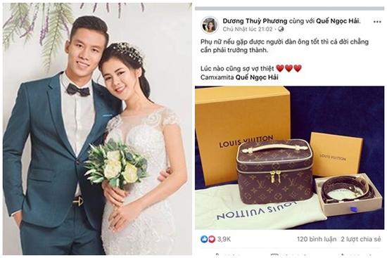 Sợ vợ thiệt thòi, Quế Ngọc Hải tặng đồ hiệu