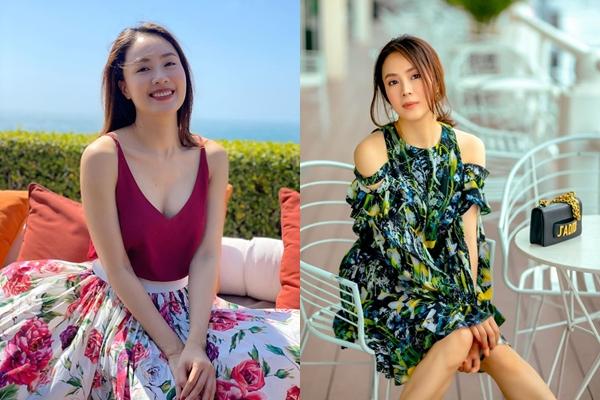 Hơn 10 năm theo đuổi nghiệp diễn, nhan sắc của Hồng Diễm ngày càng thăng hạng. Khác với hình ảnh mộc mạc, giản dị trên phim, diễn viên Cầu vồng tình yêu ăn mặc sành điệu, thời trang ở ngoài đời. Những items như đầm hai dây, bó sát hoặc xẻ đùi cao không thể thiếu trong tủ đồ của người đẹp 8X.