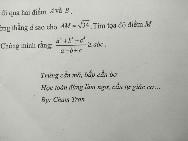 Giáo viên toán bắt trend nhanh hơn cả học sinh: Nhắc các em học chăm chỉ mà cũng tung thơ thả thính-1