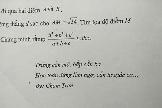 Giáo viên toán 'bắt trend' nhanh hơn cả học sinh: Nhắc các em học chăm chỉ mà cũng tung thơ thả thính