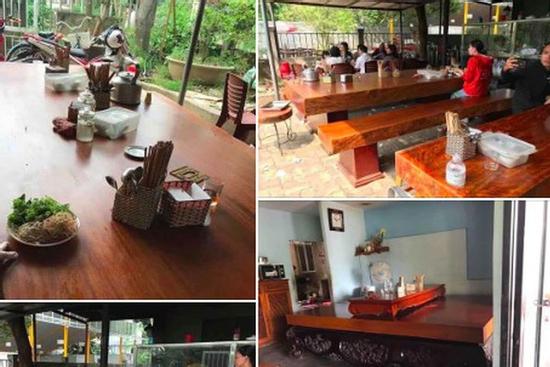 Anh chàng khoe gia đình bán bún bình dân, dân mạng soi kỹ 'mỗi bộ bàn ghế cho khách ngồi xơi có khi bằng cả gia tài'