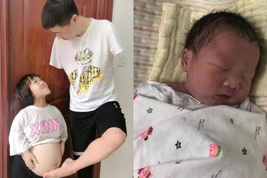 Xôn xao chuyện tình vợ cao 1m1 - chồng mất 2 tay, con đầu lòng trộm vía vô cùng dễ thương