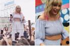 Taylor Swift bất ngờ lộ thân hình sồ sề như bị 'ngải heo' nhập
