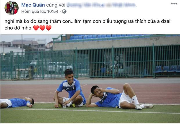 Giải nghỉ vì Covid-19, hội ông bố bỉm sữa tuyển Việt Nam ở nhà chăm con cực khéo-6